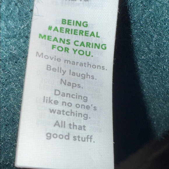 Aerie green Ribbed Crew Neck Sweater - Picture 4 of 7